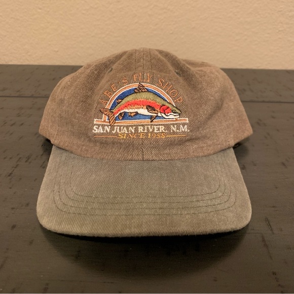 Vintage Accessories Vintage Abes Fly Shop San Juan River Strapback